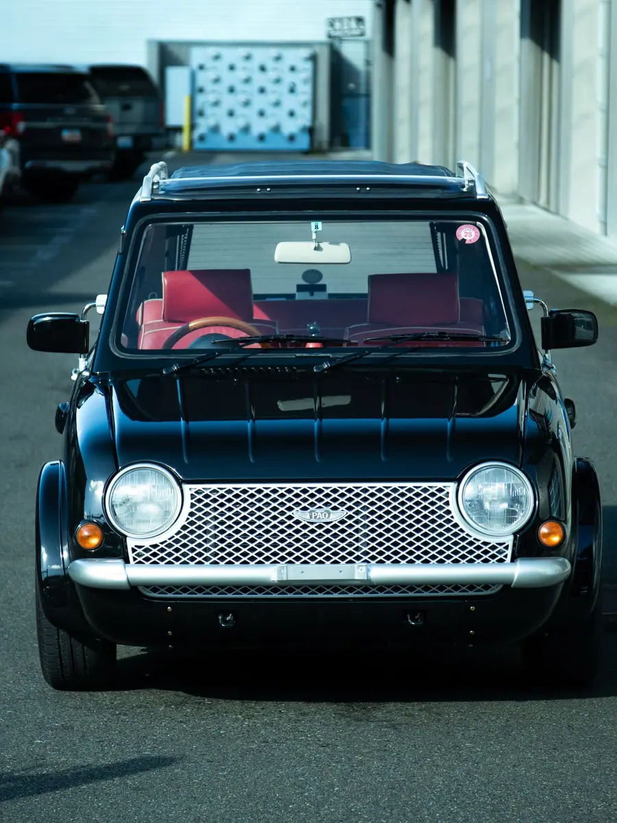 Nissan Pao finished in color PPF
