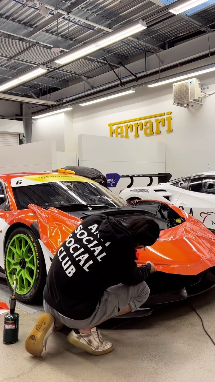 Ferrari Challenge Race Car Wrap